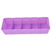 5 Fächer Organizer Krawatte BH Socken Schublade Kosmetik Einteiler Kunststoff Aufbewahrungsbox