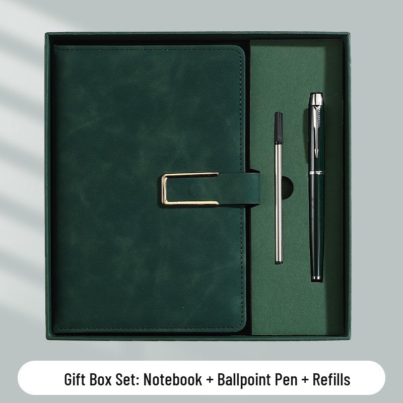 A5 Business Office Snap Button Notebook with Custom LOGO for Meetings
