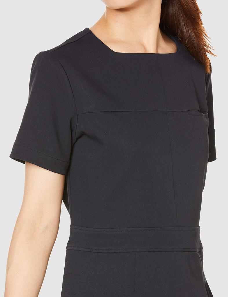 Dress for Industrial MK0030 Black 3L [Michelle Cran] Women's [Anti-transparent/Anti-static/Stretch/Anti-bacterial/Suitable Washing] C-10