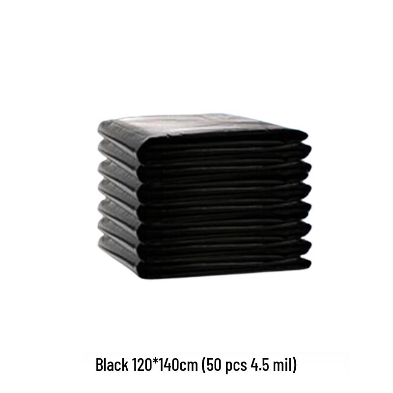 KUNPAI Thickened Black Large Garbage Bags