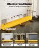 Flood Barrier, 12 Ft Length X 12 In Height Sandbag Alternative, Water Barrier for Flooding with Great Waterproof Effect, Reusable PVC Water Diversion