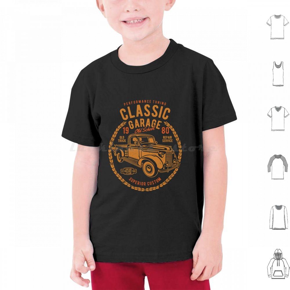 Classic Garage T Shirt Big Size 100 Cotton Classic Garage Highway Man Truck Car Rider Tv Show 1980 Usa American Geek Hero