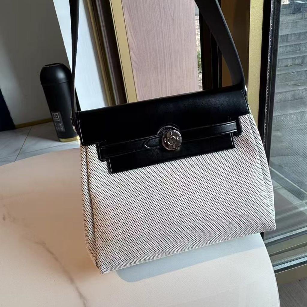 Cross Border 2025 / Neue lässige, vielseitige quadratische Canvas-Tasche, Tragetasche, Mini-Umhängetasche, einzelne Schultertasche, Damentasche, gute Qualität