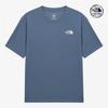 Men S proStel Short Sleeve Tee grayiSh Blue