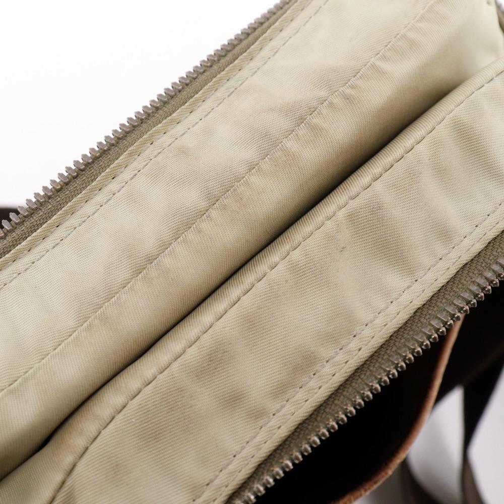 LOUIS VUITTON Sitadan NM Shoulder Bag M93224 Tail Brown Damier Jean Canvas mens Used