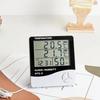 Hanging Desktop Table Clocks LCD Display Temperature Humidity Meter  Indoor Outdoor