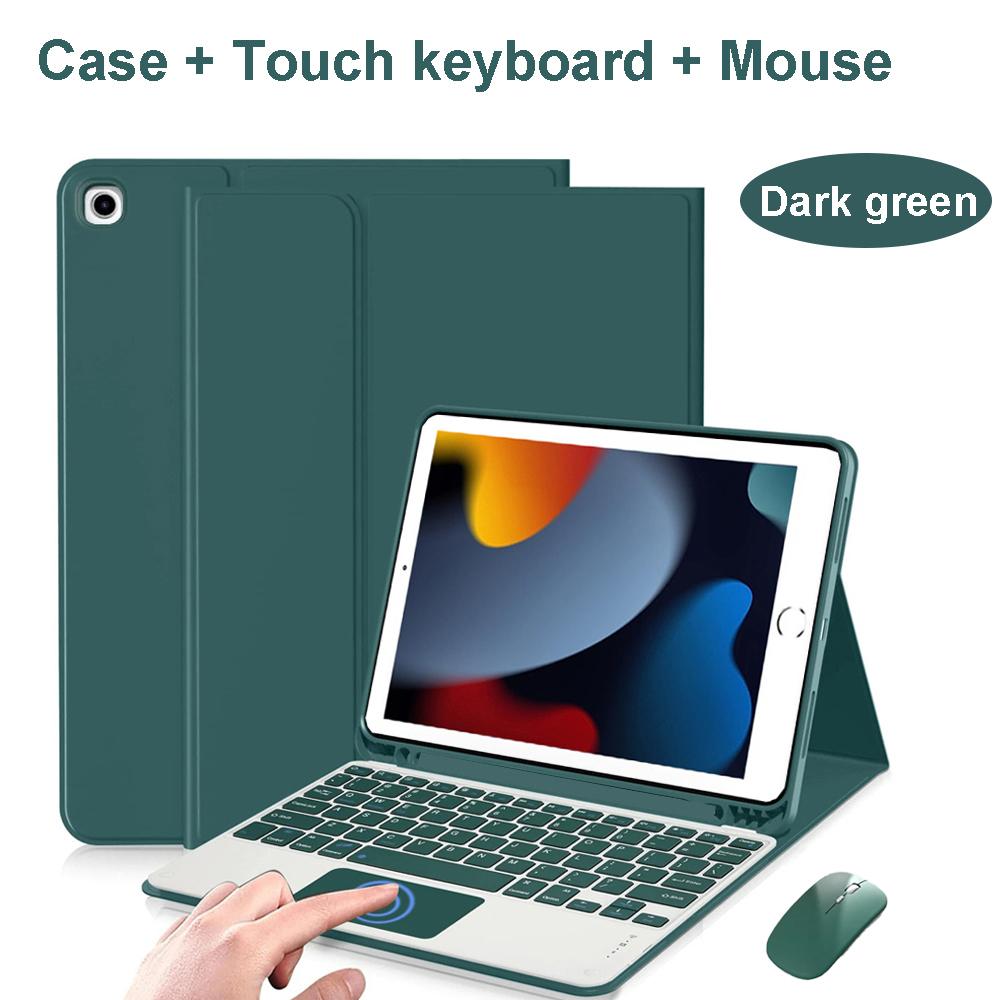 Case for iPad 7th 8th 9th 10.2-inch, Bluetooth Keyboard Case for Air 3rd Pro 10.5 Inch Magnetic Cover