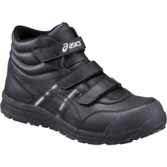 Asics Working Winjob CP302 Safety Work Size 3E Shoes, Black/Black, 27.0 Cm,