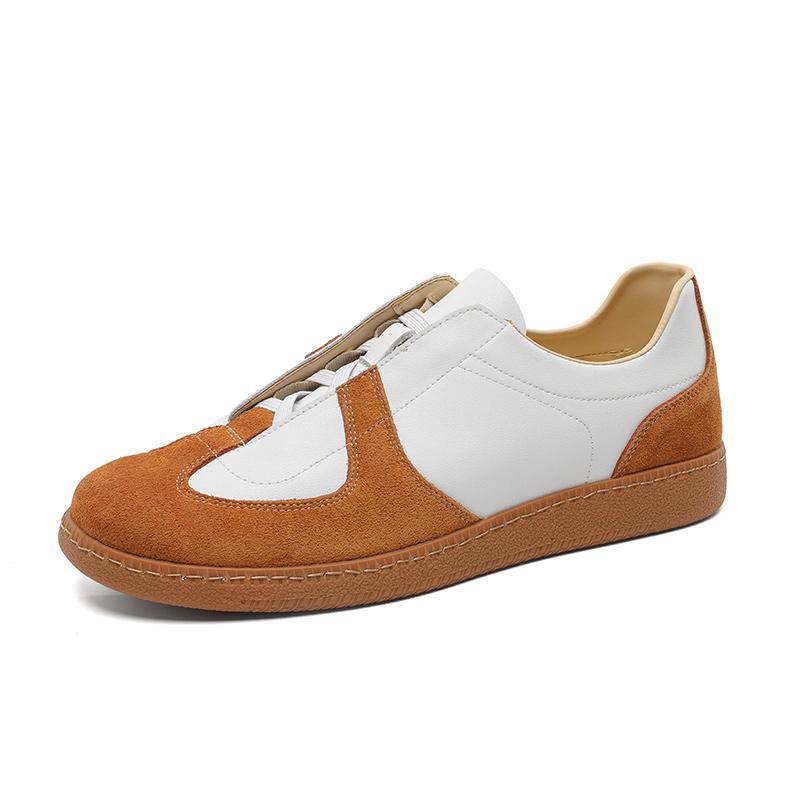 

Fashion New Outdoor Male Casual Shoes Versatile Leather Mens Sneakers Handmade Breathable Man Walking Shoes Leisure Walk Travel Trainers 46
