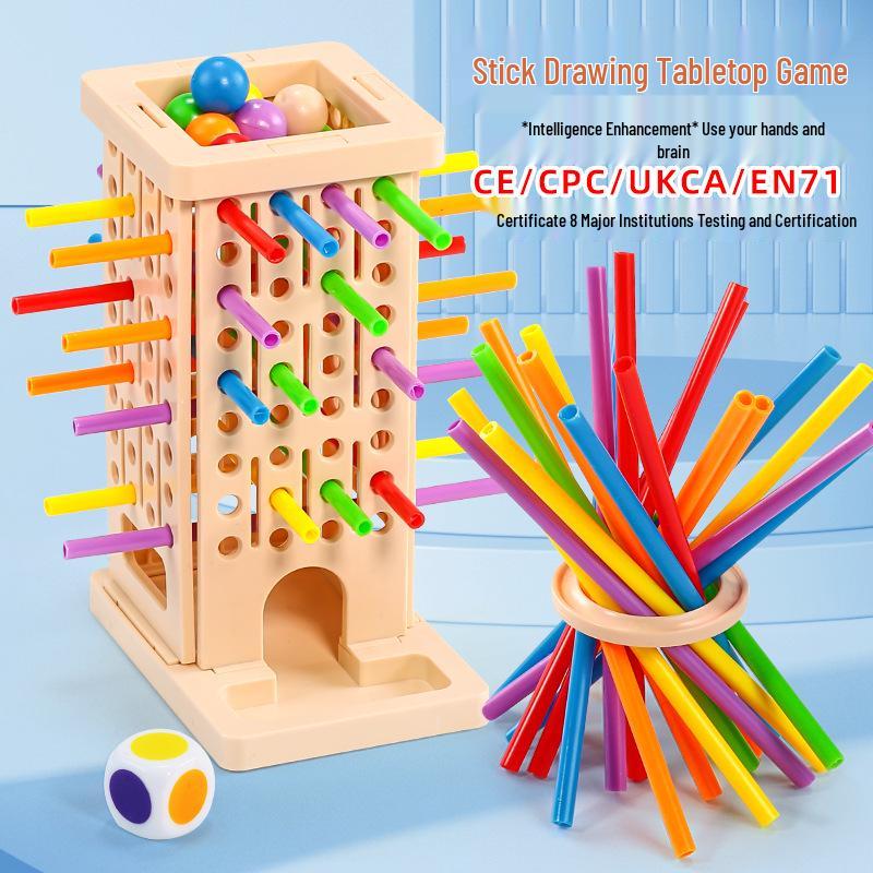 Children's Balance Game: Stick Pulling, Educational Toy for Parent-Child Interaction and Kindergarten Thinking Training