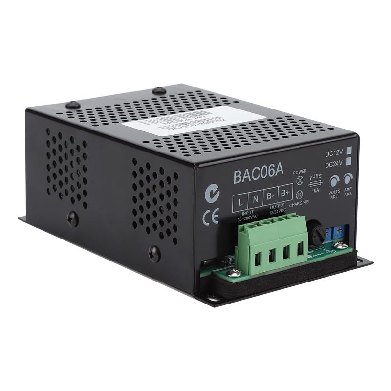 24V Intelligent Float Charger for Diesel Generator & Storage Batteries BAC06A