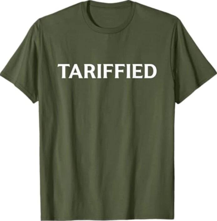 

Tariffied Anti-Tariff Economic Nightmare Protest T-Shirt S