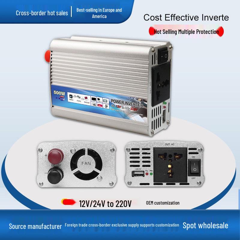 Invertor Auto Multi-Watt 12V/24V la 220V - Convertor 1000W/1500W/2000W