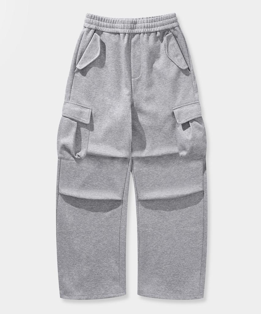 Dimiteulibeullaeg M65 Parachute Curved Pants_Sweat Melange
