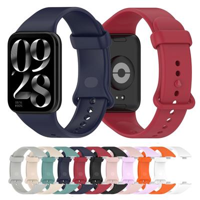 Silicone Strap For Xiaomi Mi Band 9 Pro/8 Pro Bracelet Watchband For Redmi Watch 4 Smart Watch Band