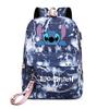Cartoon Anime Printing Usb Stick Backpack Casual Middle School School Bag