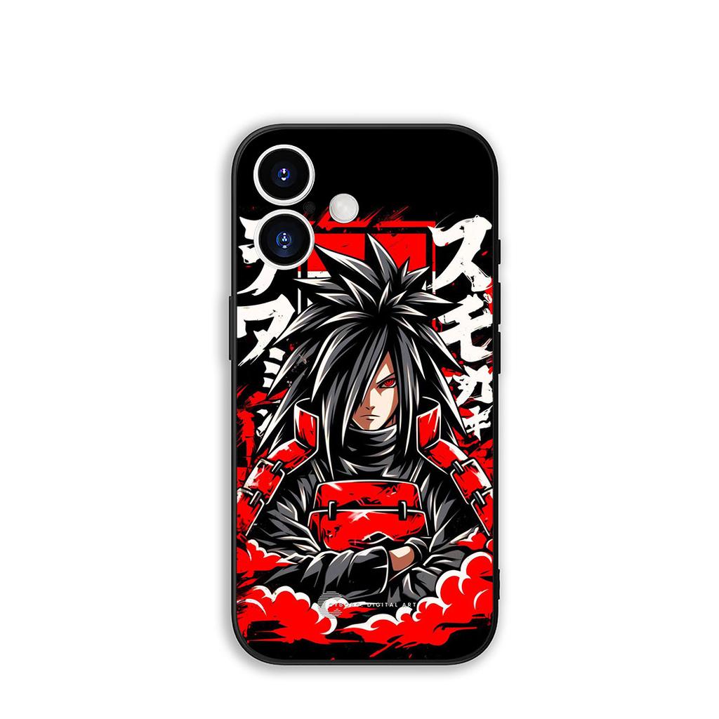 For Apple iPhone 16 15 14 Plus 13 12 Mini 17 Pro Max + 16E Air 16+ ProMax Phone Cover Case Akatsuki Narutos Uchiha Madaras