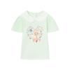 Kids Girls' Butterfly Floral Flutter Sleeve T-Shirt