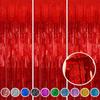1/2/3Pack Glitter Party Backdrop Metallic Foil Tinsel Fringe Curtain Birthday Wedding Graduations Decoration Anniversary Photo. 5