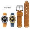For Casio Small Steel Cannon GM-110 GM110 GM6900 GM-6900 Modified Retro Cowhide Leather Watch Band Men's Vintage Strap 16mm