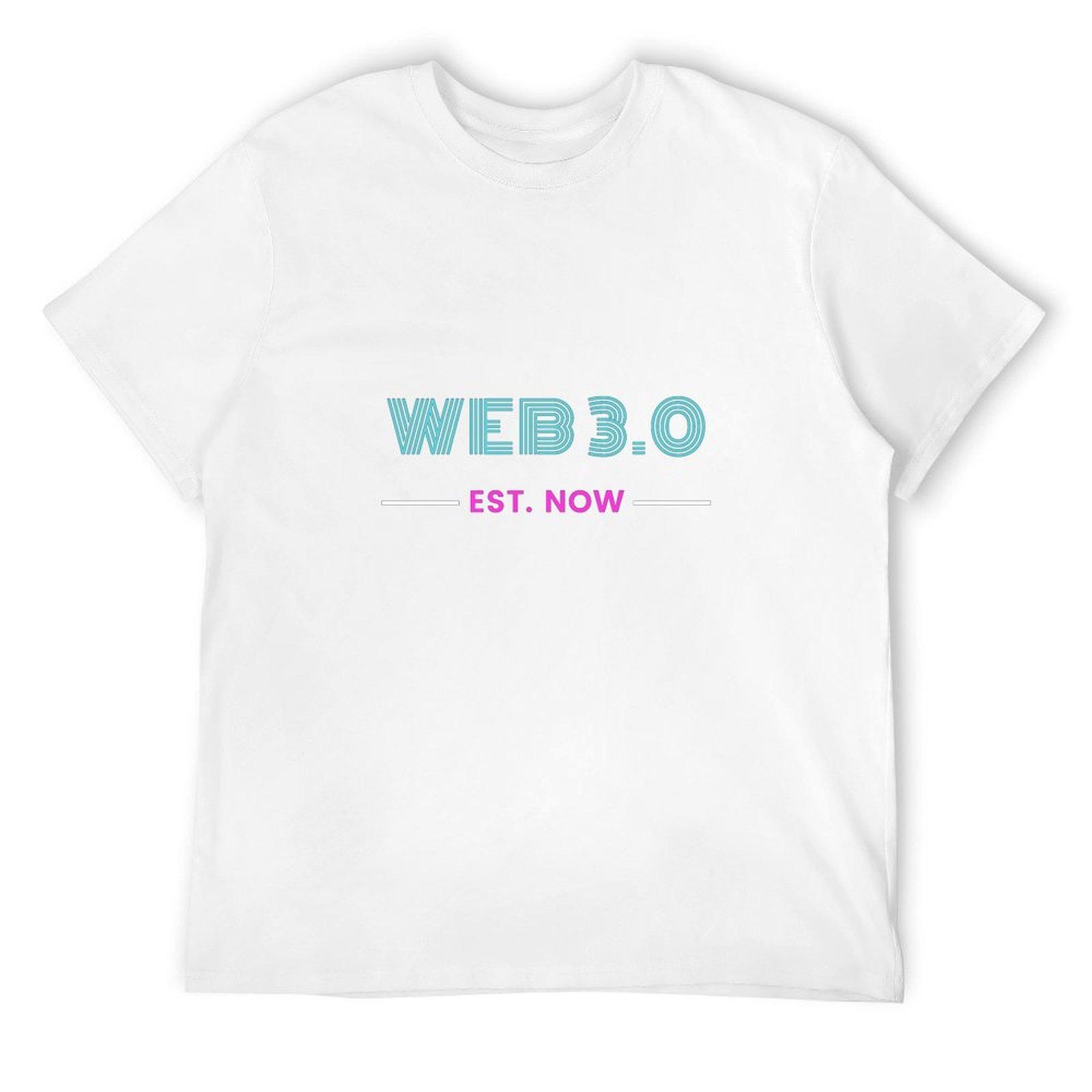 2025 new model WEB 30 TShirt cotton Unisex tshirts aesthetic clothes d Unisexs graphic tshirts big and tall S
