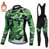 Thermal Fleece, Cycling Suit, Racing Bike, Mountain Cycling Clothing, Ciclismo Ropa, 2026 Winter Fleece Warm Cycling Suit Set