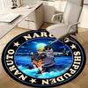 1pc Naruto Shippuden Anime Theme Circular Rug - Home Decor, Office Round Mat, Outdoor Carpet Gift for FansRC2768