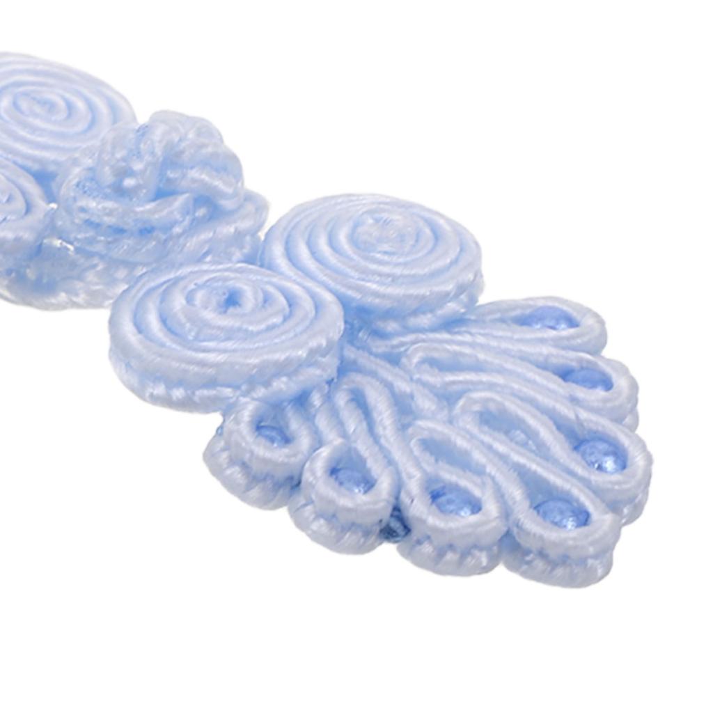 10pcs Cheongsam Buttons Chinese Style Cloth Buttons Handmade Knot Fasteners For Clothing Bags Diy Decorative Accessories Sewing