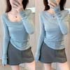 Women's 2026 Summer Lightweight Tencel Sun Protection Slimming Long Sleeve T-Shirt