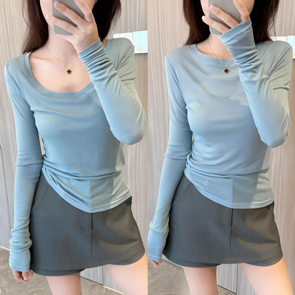 Women's 2026 Summer Lightweight Tencel Sun Protection Slimming Long Sleeve T-Shirt