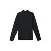 Nike Dri-Fit Trail Solid Color Comfortable Warm Quick-Dry Half-Zip Sweatshirt Unisex Sweatshirt Black Mountain-Top-White FV9995010