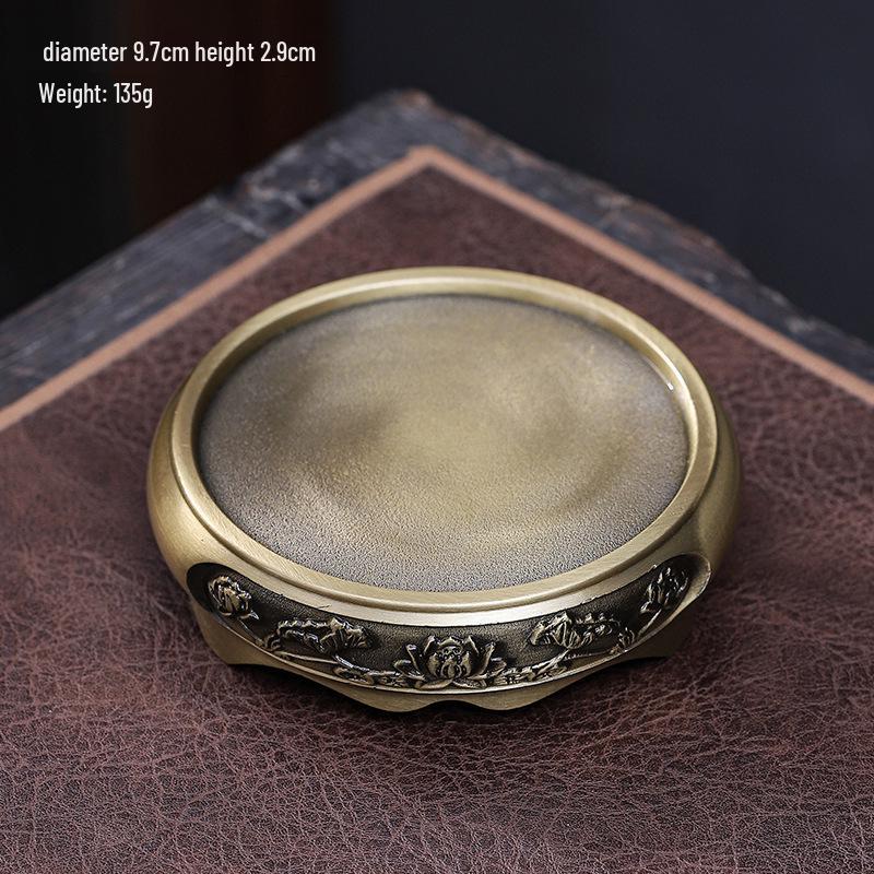 Brass Incense Burner for Sandalwood, Agarwood, and Coils - Perfect for Home, Tea Ceremony, and Indoor Use