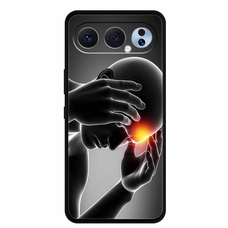 Case For Honor 500 Pro 5G 2025 Fashion Black Edge Soft TPU Silicone Covers For Honor 500 Pro Cases Painted Flowers Shells Fundas