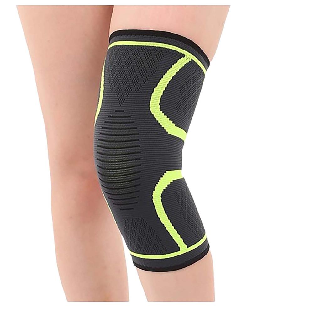 Sports Knee Pads, Double Corrugated Slip Elastic Warm Nylon Knitted Protective Gear, Outdoor Cycling And Mountaineering Protective Gear