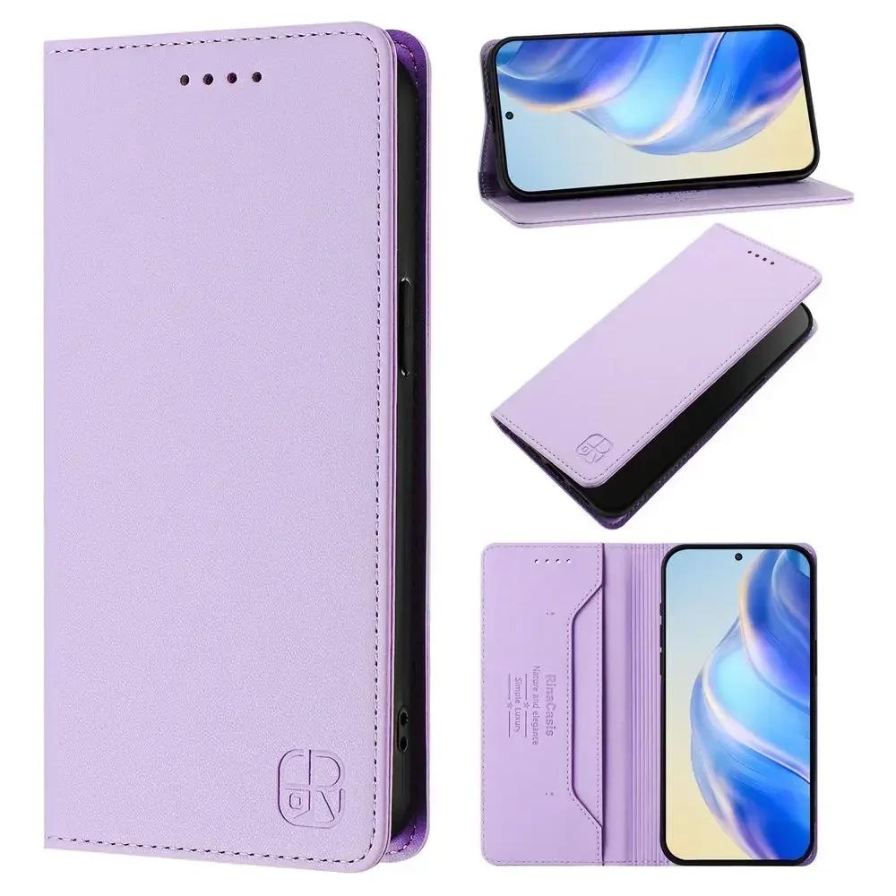 Wallet With Card Slot Kickstand Magnetic Flip Leather Case For Motorola Moto G15 Power G05 G75 G55 G35 G85 G45 G34 G04 G04S 5G
