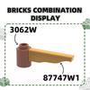 245Pcs/lot 87747W Animal Sparrow Building Construction Blocks Moc Colour Accessories Works With featuring Bricks Children Playthings