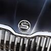 FOR  Car Front Hood Badge Rear Trunk Emblem Replacement Sticker For Skoda Yeti VRIS Rapid Octavia a5 a7 Kodiaq Karoq Kamiq Fabia OO666
