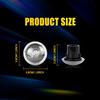 2x Clear Side Fender Marker Repeater Light for Ford Transit Connect 9T1Z13K376A