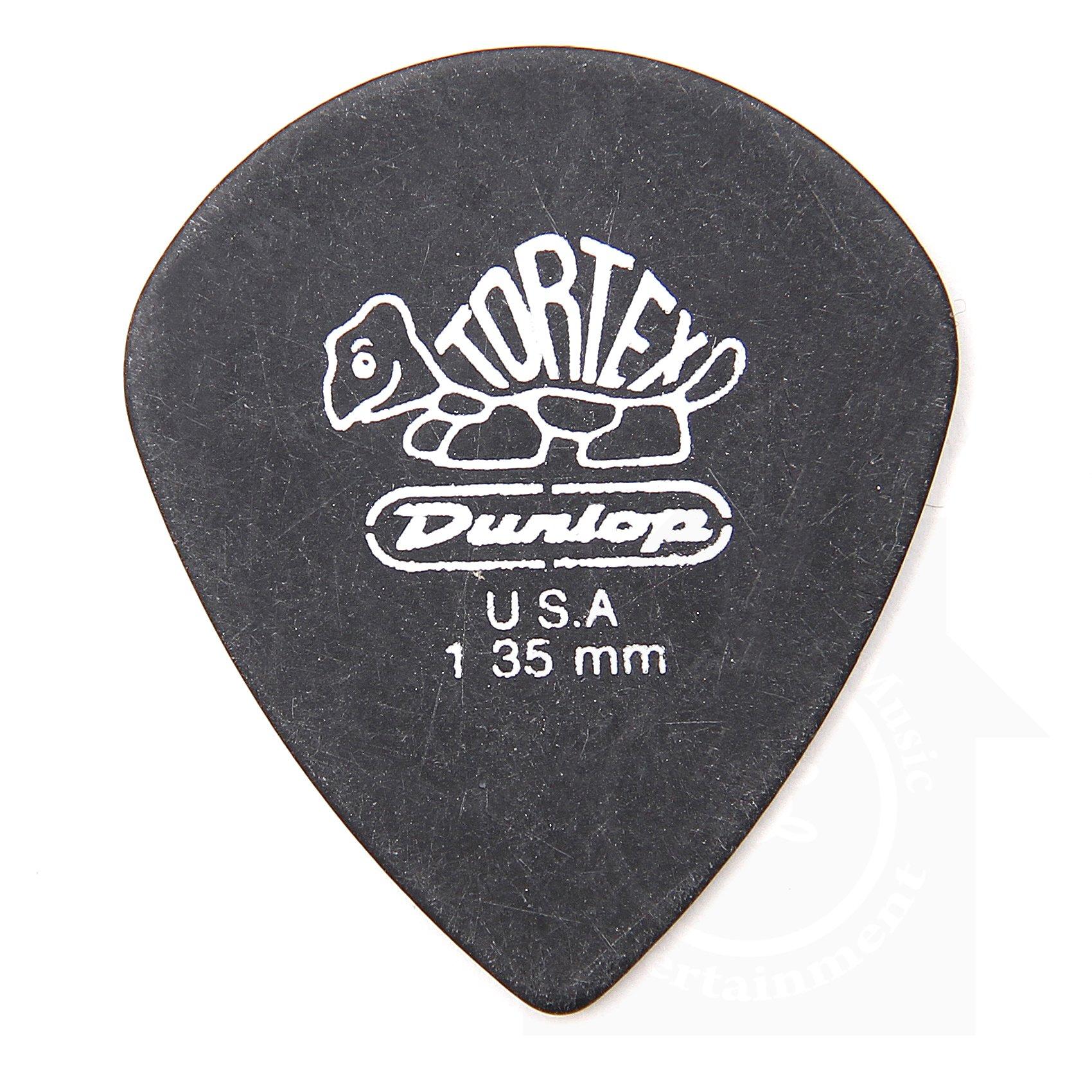 

Jim Dunlop Tortex Jazz III XL Picks (12-Pack) - 1.35mm Tortex Jazz III XL Picks with Musent Custom Players Picks 498B135-GRY-12P