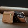 Luxury 2 In 1 Magnetic Leather Wallet Cards Solt Case for Samsung S26 Ultra S25 FE S24 S23 S22 S21 for Magsafe Shockproof Cover