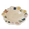 Retro Handmade Ceramic Tableware Underglaze Color Rice Bowl High Value Household Plate Breakfast Cup Dessert Plate Salad Bowl