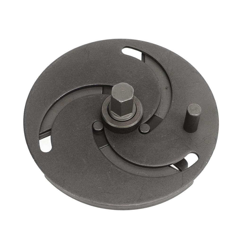 Fuel Pump Lid Wrench Carbon Steel 3 Jaws Adjustable 89 To 170mm Fuel Tank Cover Removal Tool
