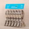 Stainless Steel Flat-Mouth Clothes Clips 