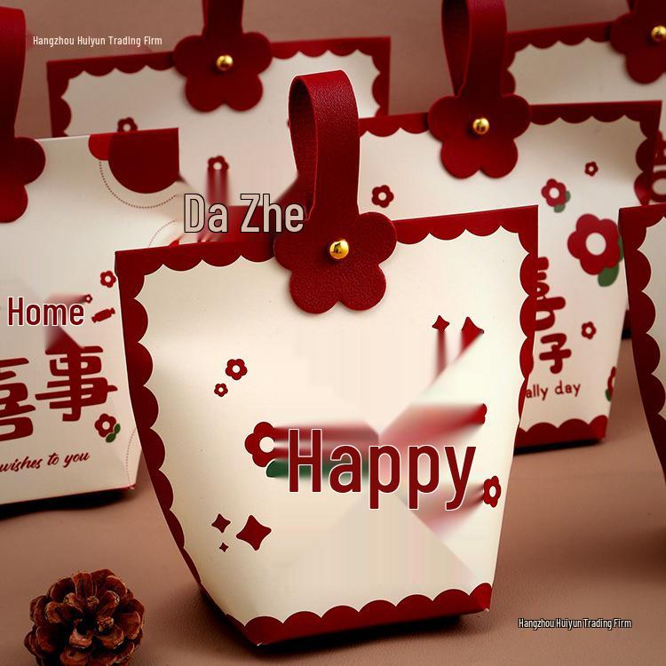 2024 Wedding Candy Gift Box & Bag Set: Engagement and Event Favors