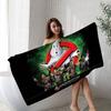 G-Ghostbusters Black Cell Microfiber Printed Beach Towel Mountain Climbing Yoga Beach Swimming Running Absorbent Soft Towel