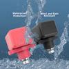 300A Y-Type Energy Storage Terminal Red Black Pair Copper Battery Connector Waterproof Flame-Retardant PA66 For Solar