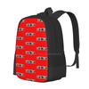Toronto Ttc ( Alrv ) Streetcar Pattern Design Laptop Travel School Bags Ttc Streetcar Public Transit Travel Ride The Rocket