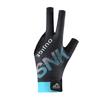 Billiards Glove Left Right Hand Three Finger Billiard Glove Wear-Resistant Non Slip Stickers Elasticity Billiard Training Gloves