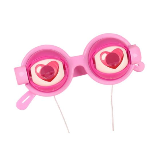 Crazy Eyes Googly Glasses Toy Winking Glasses with Pull-String Blinking Action Fun Novelty Prop for Kids Party Stage Performance