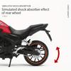 Simulation 1/12 Alloy for HONDA CB400X Motorcycle Model Youngster's Toy Car Ornament Pull-Back Car Model Boy Toy Birthday Gift